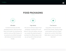 Tablet Screenshot of foodabox.com